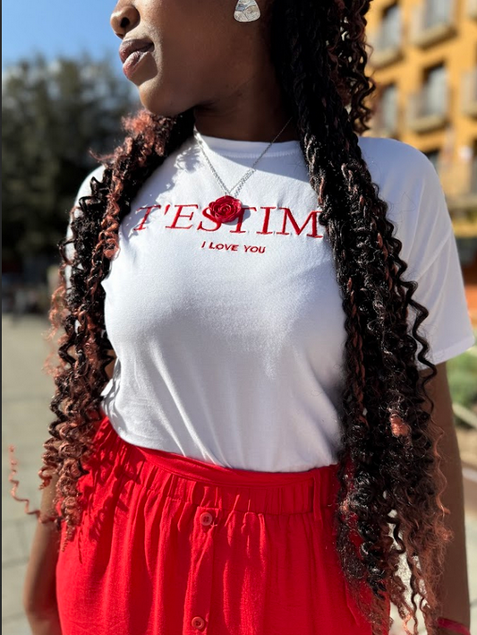 Camiseta T´estimo - varios colores