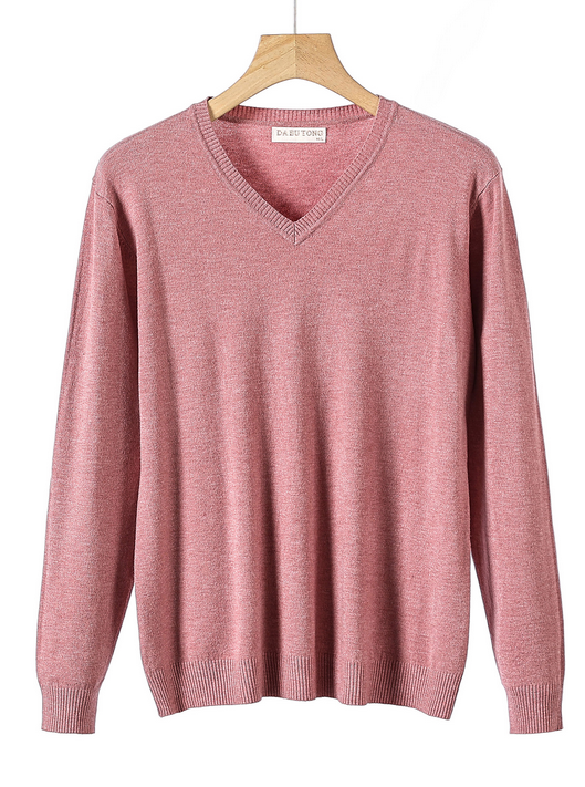 Jersey básico cuello pico