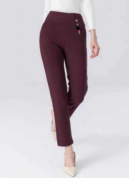 Pantalón afelpado colgante