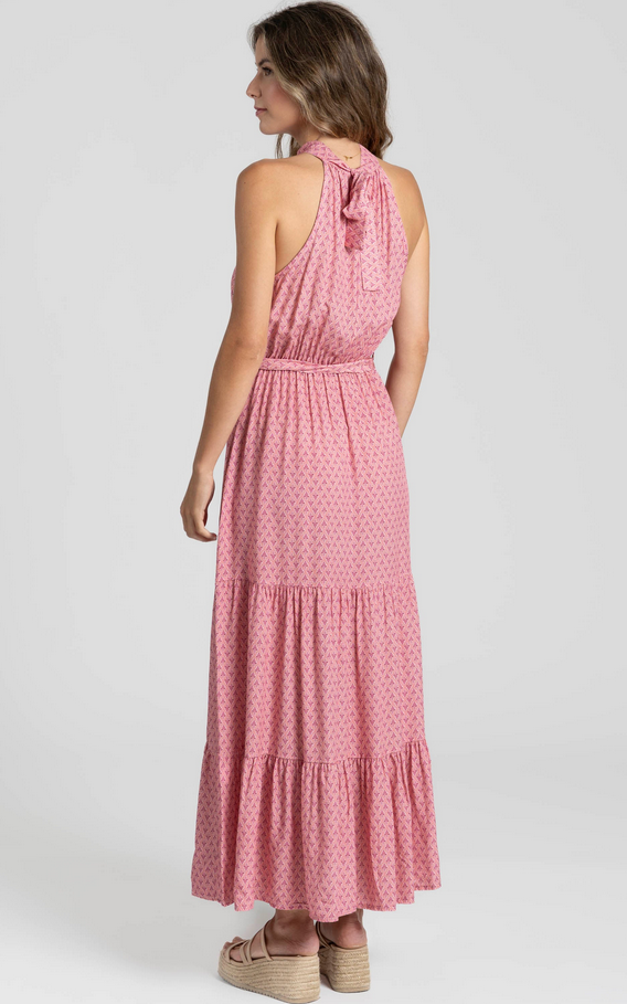 Vestido estampado Naturalia