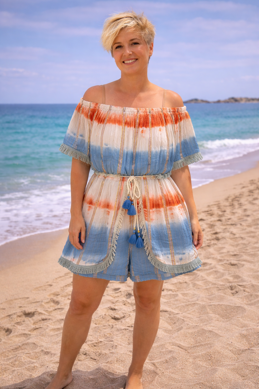 Mono corto Boho