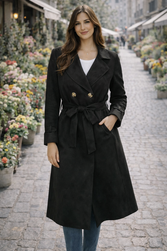 Trench midi antelina
