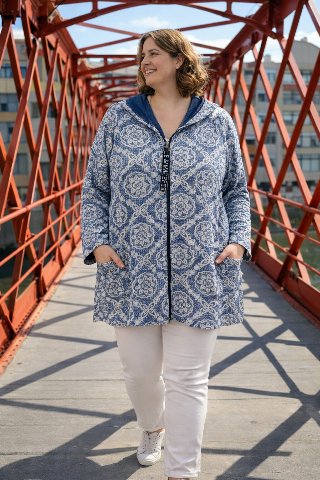 Chaqueta sport curvy