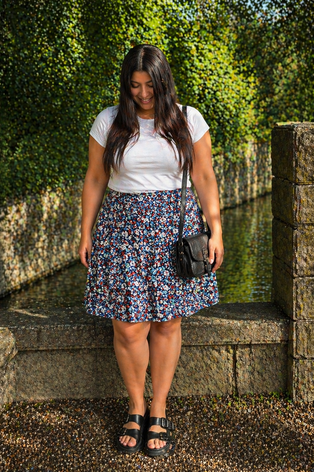 Falda corta curvy
