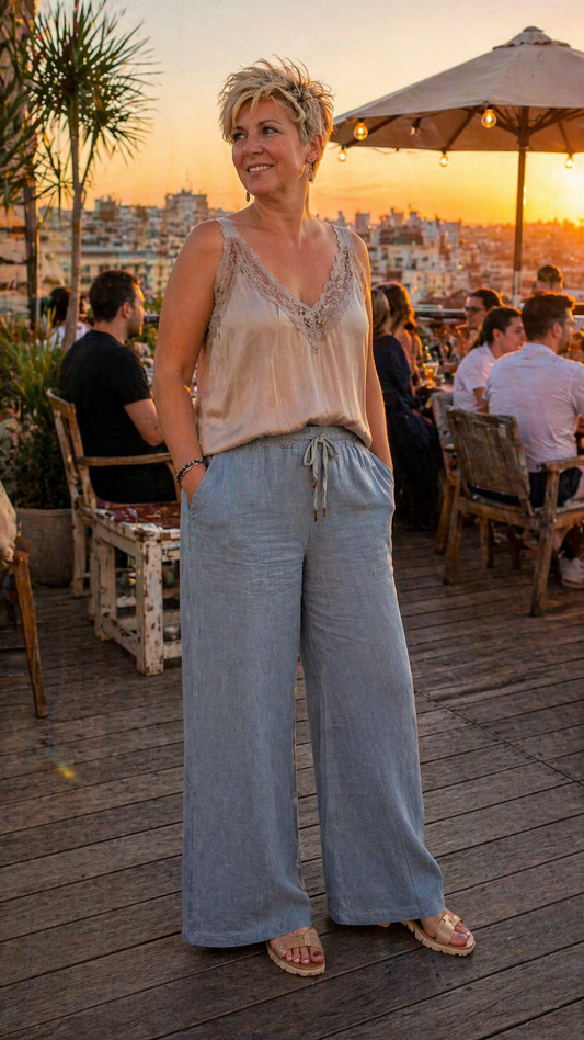 Pantalón lino