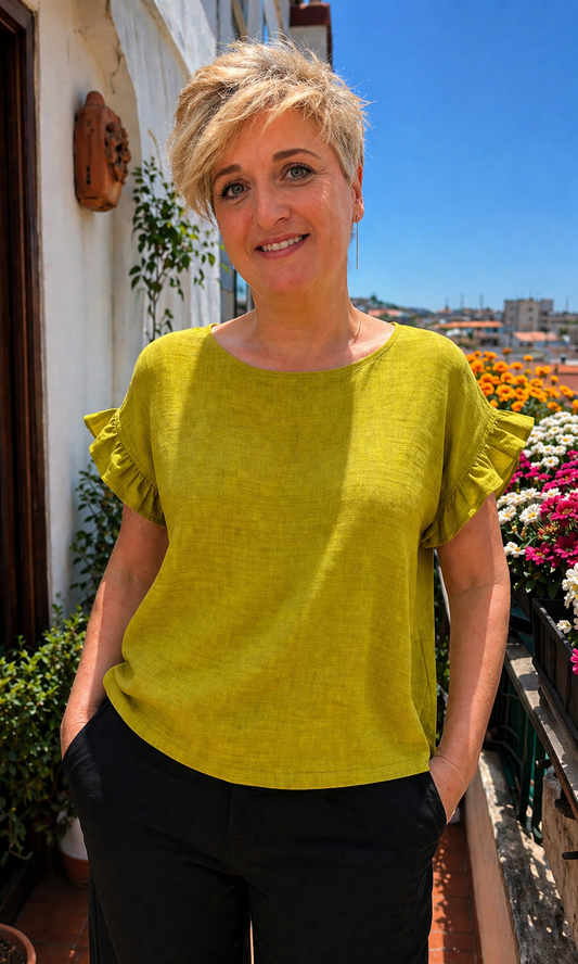 Blusa lisa Limonaria
