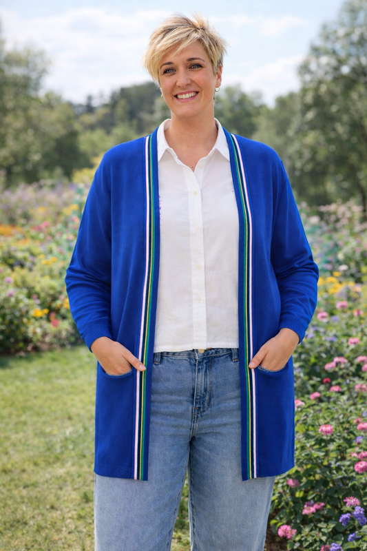 Cardigan cenefa