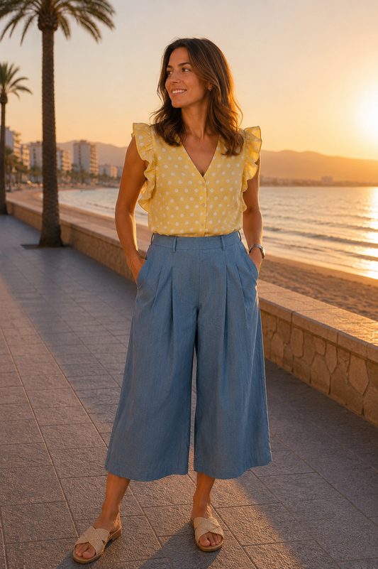 Blusa lunares