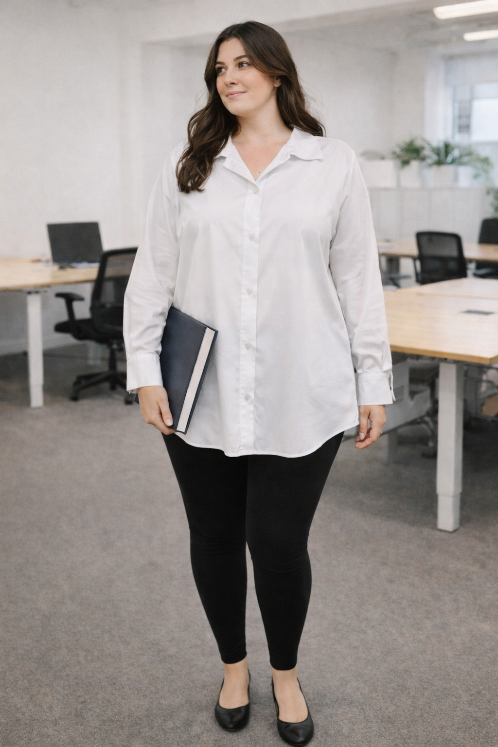Camisa básica curvy