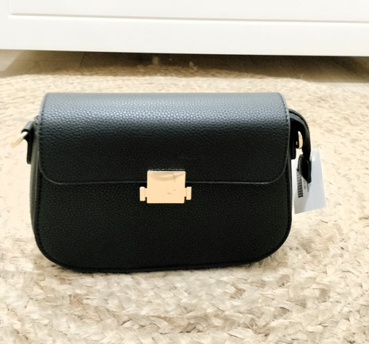 Cartera rectangular - negro