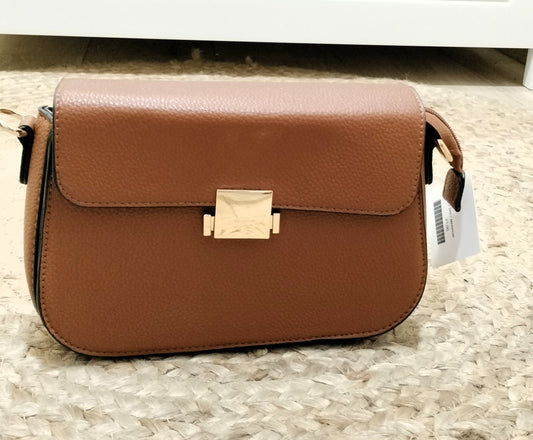 Cartera rectangular - marrón