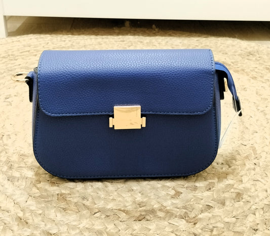 Cartera rectangular - azul marino