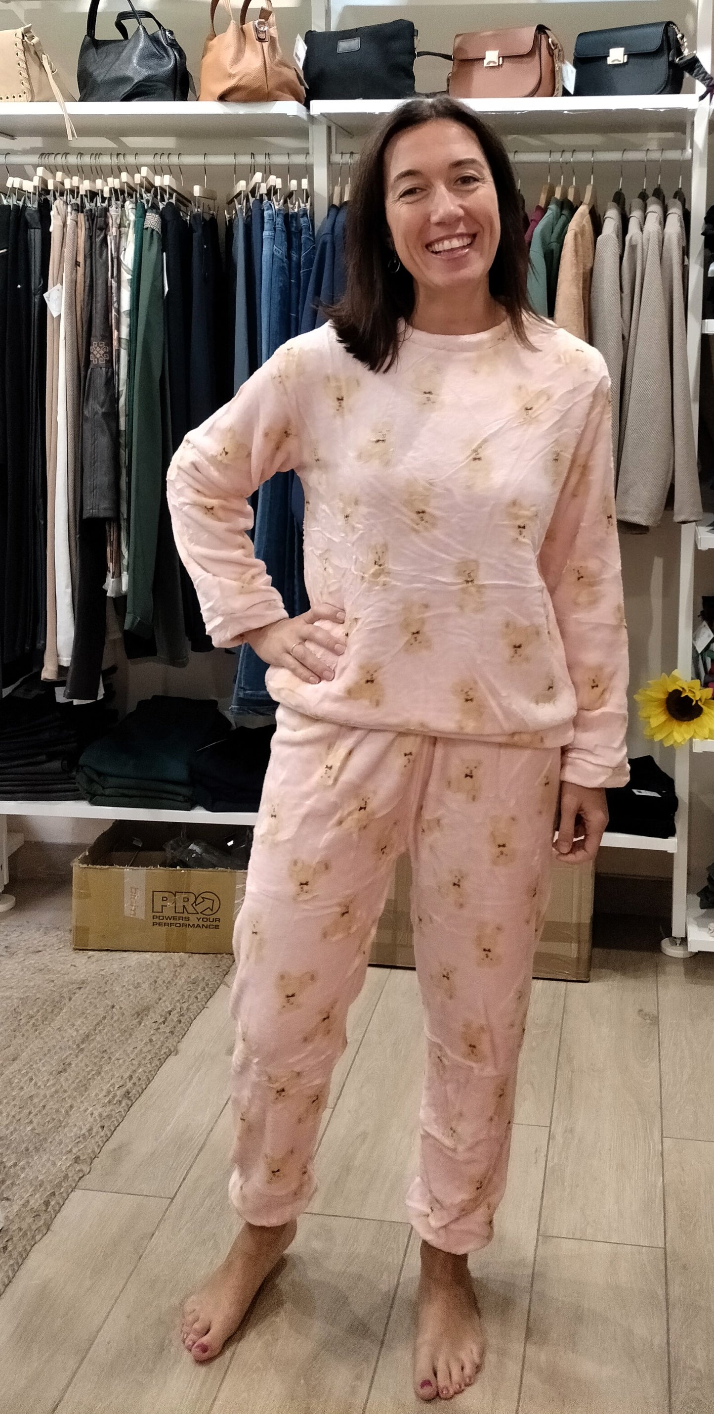 Pijama Osos - rosa