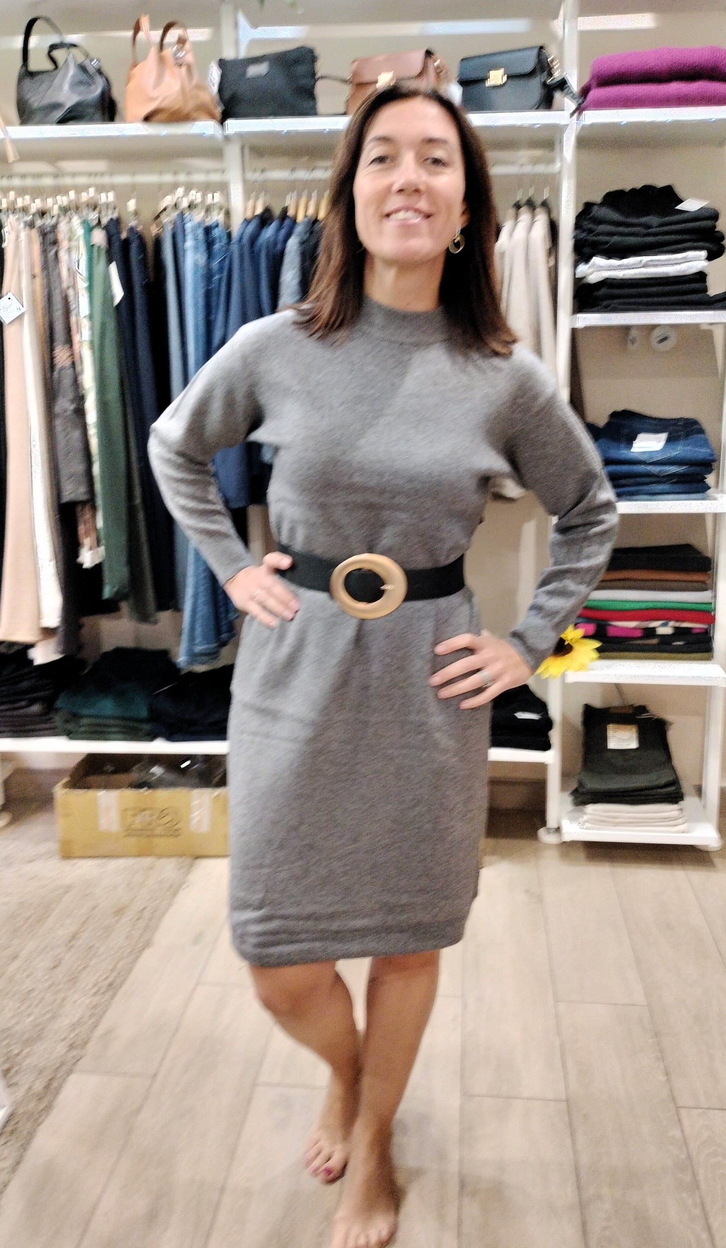 Vestido Llesp - gris