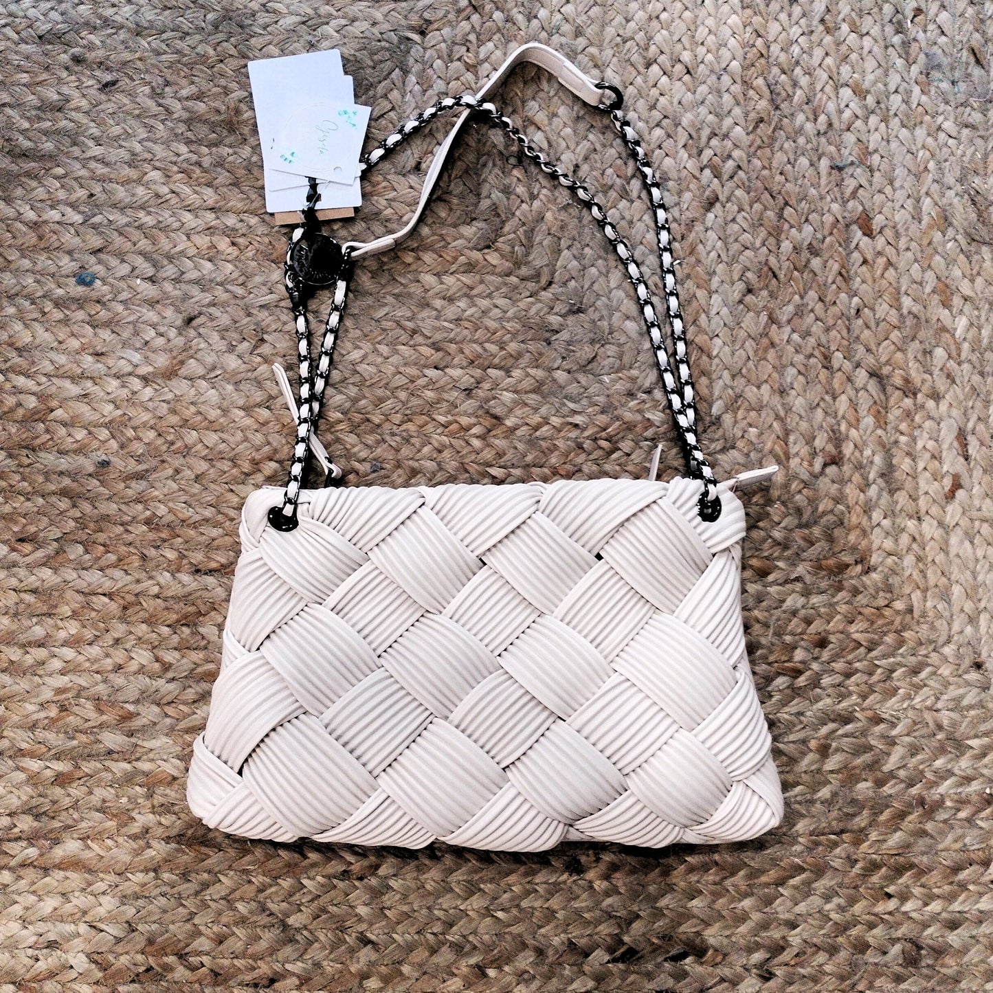 Bolso rectangular - blanco