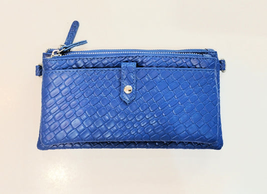 Bolso pequeño Escamas - azul
