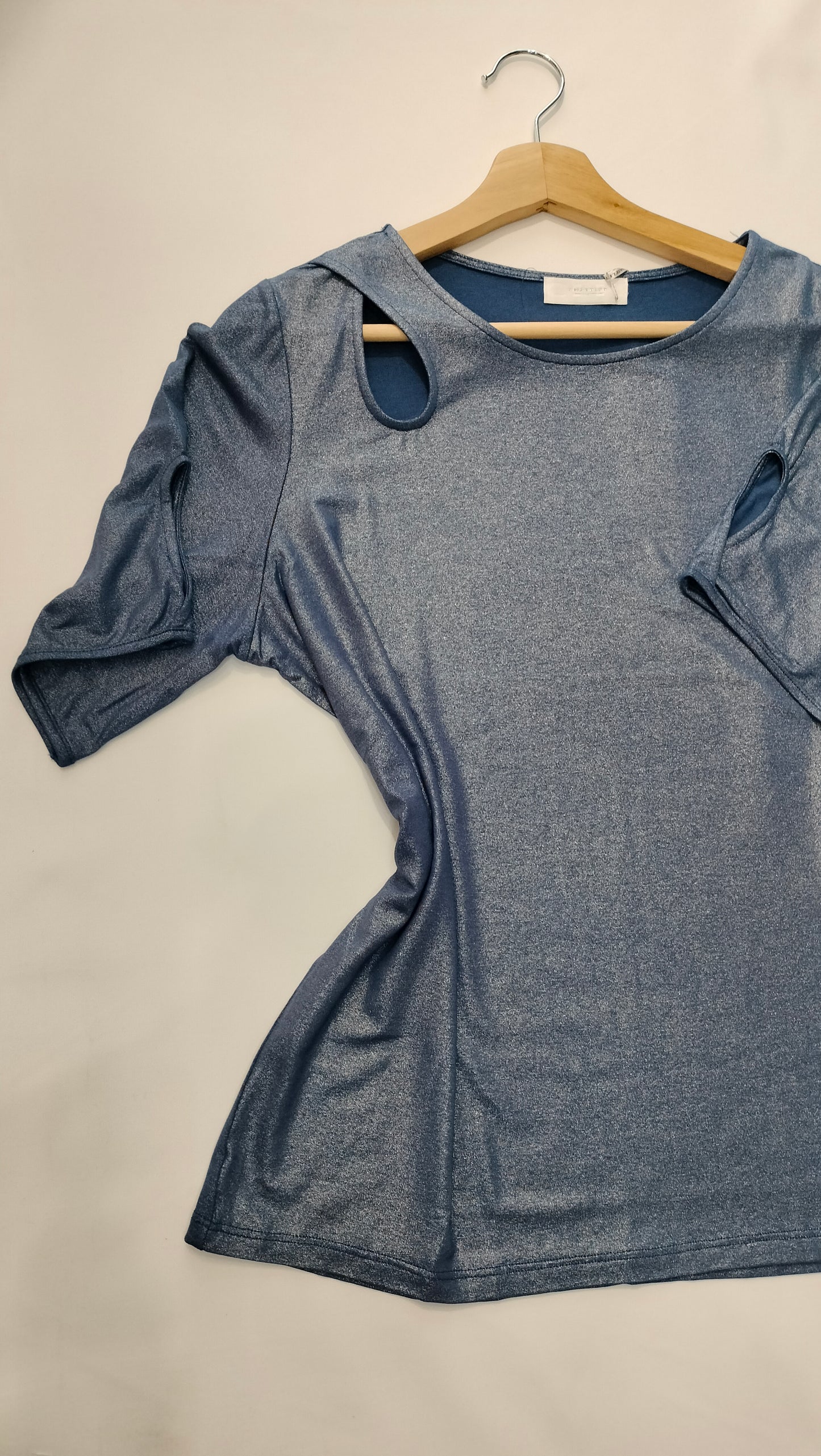 Camiseta manga corta Vania - azul
