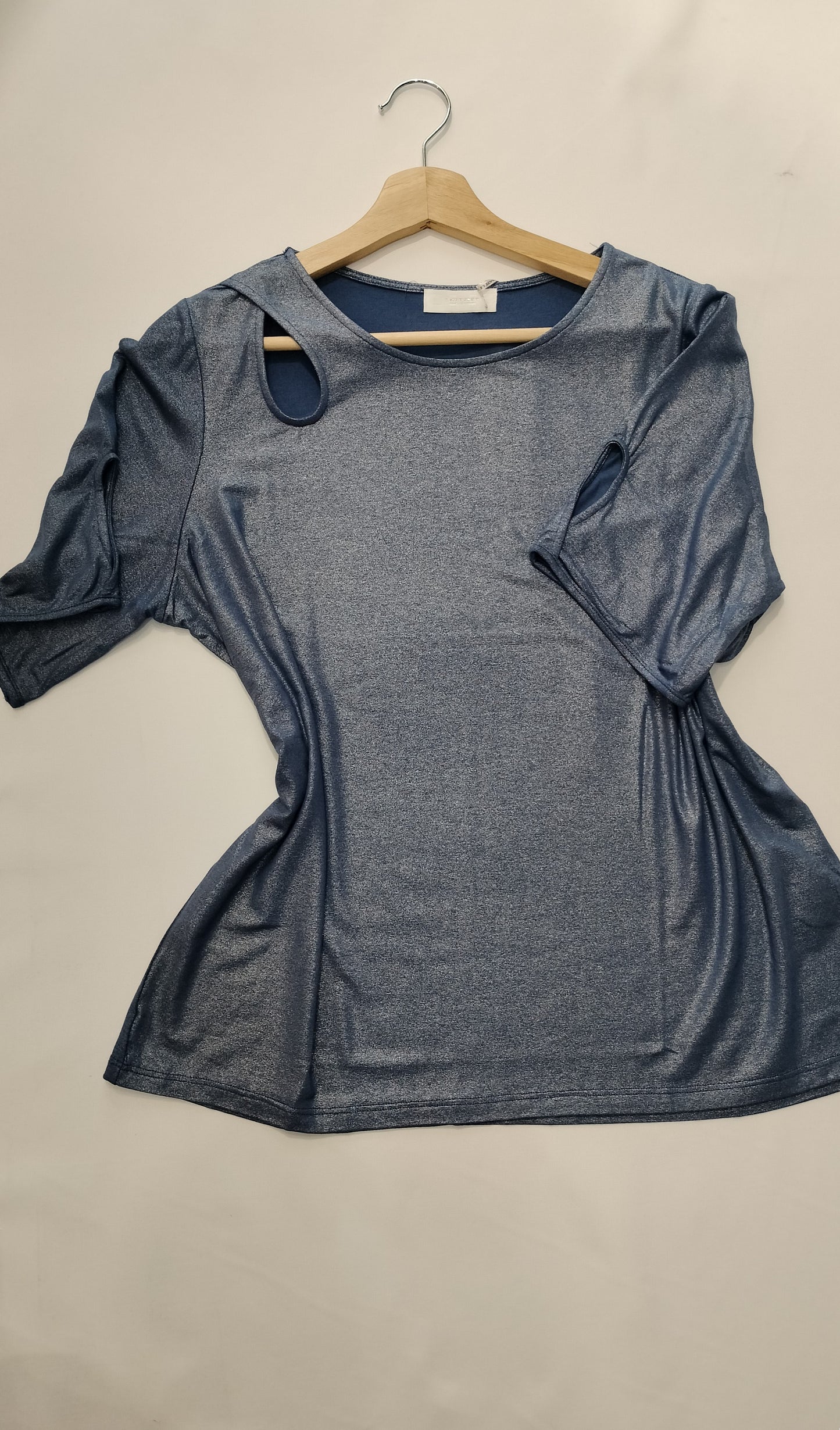 Camiseta manga corta Vania - azul