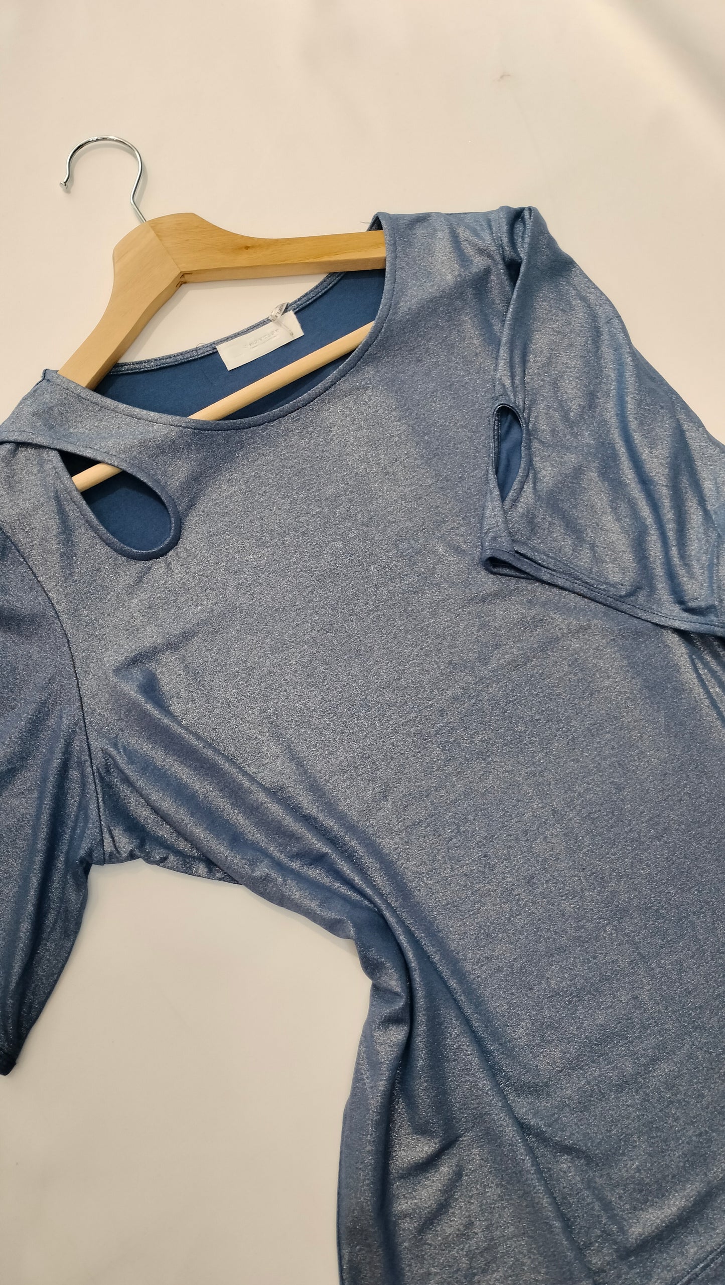 Camiseta manga corta Vania - azul