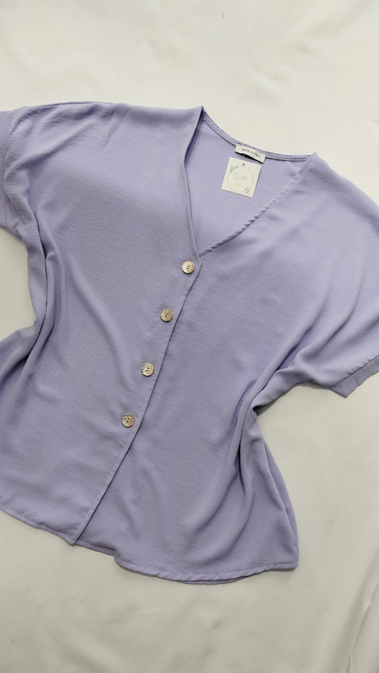 Camisa botones curvy