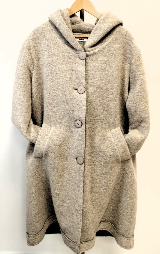 Abrigo lana curvy