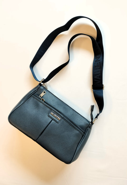 Bolso bandolera cremalleras