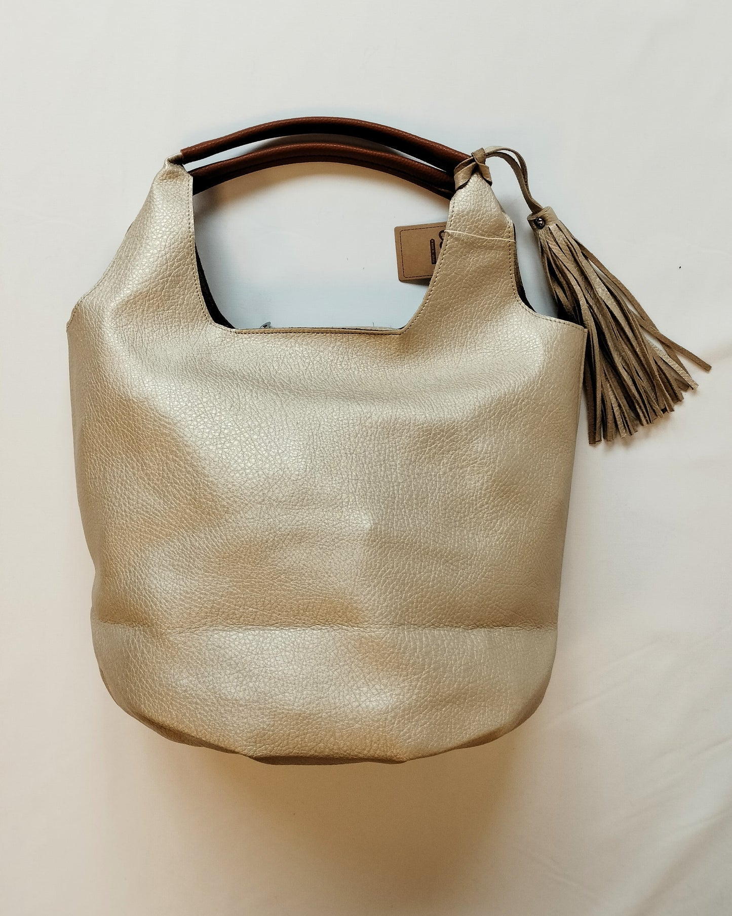 Bolso shopper borlas + Bolso bandolera 2 piezas