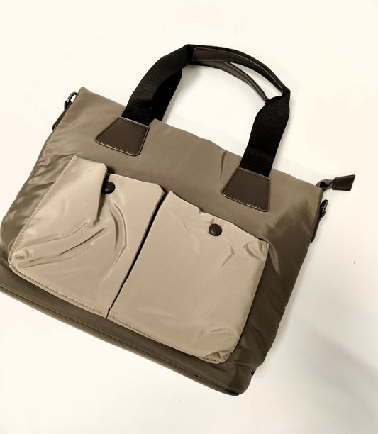 Bolso nylon bolsillos