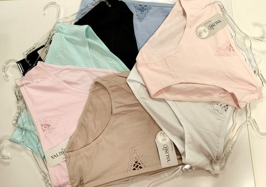 Braga algodón talla grande