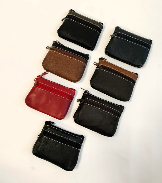 Monedero piel pequeño