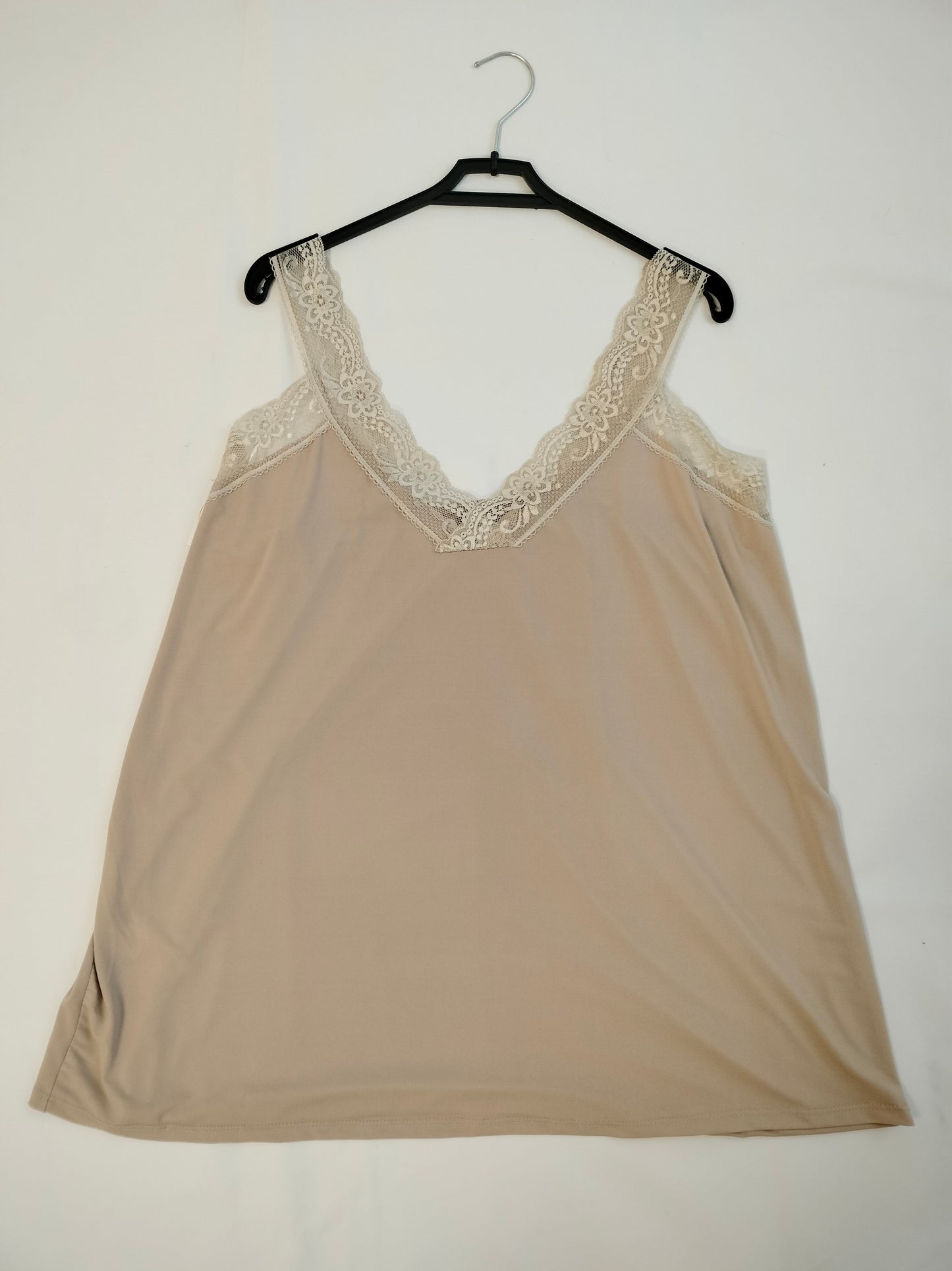 Top lencero encaje talla grande