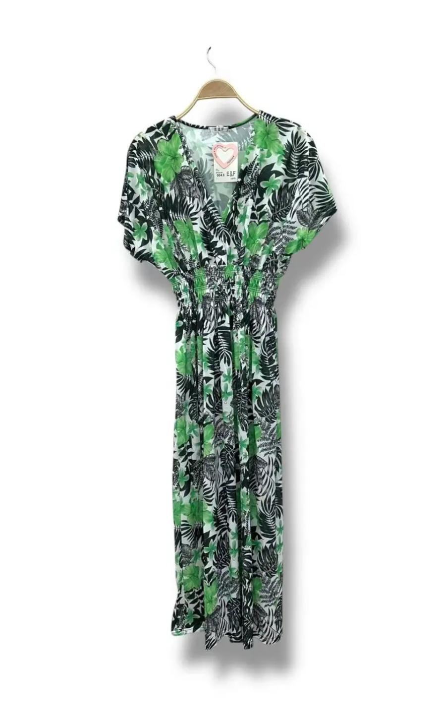 Vestido largo Floresta