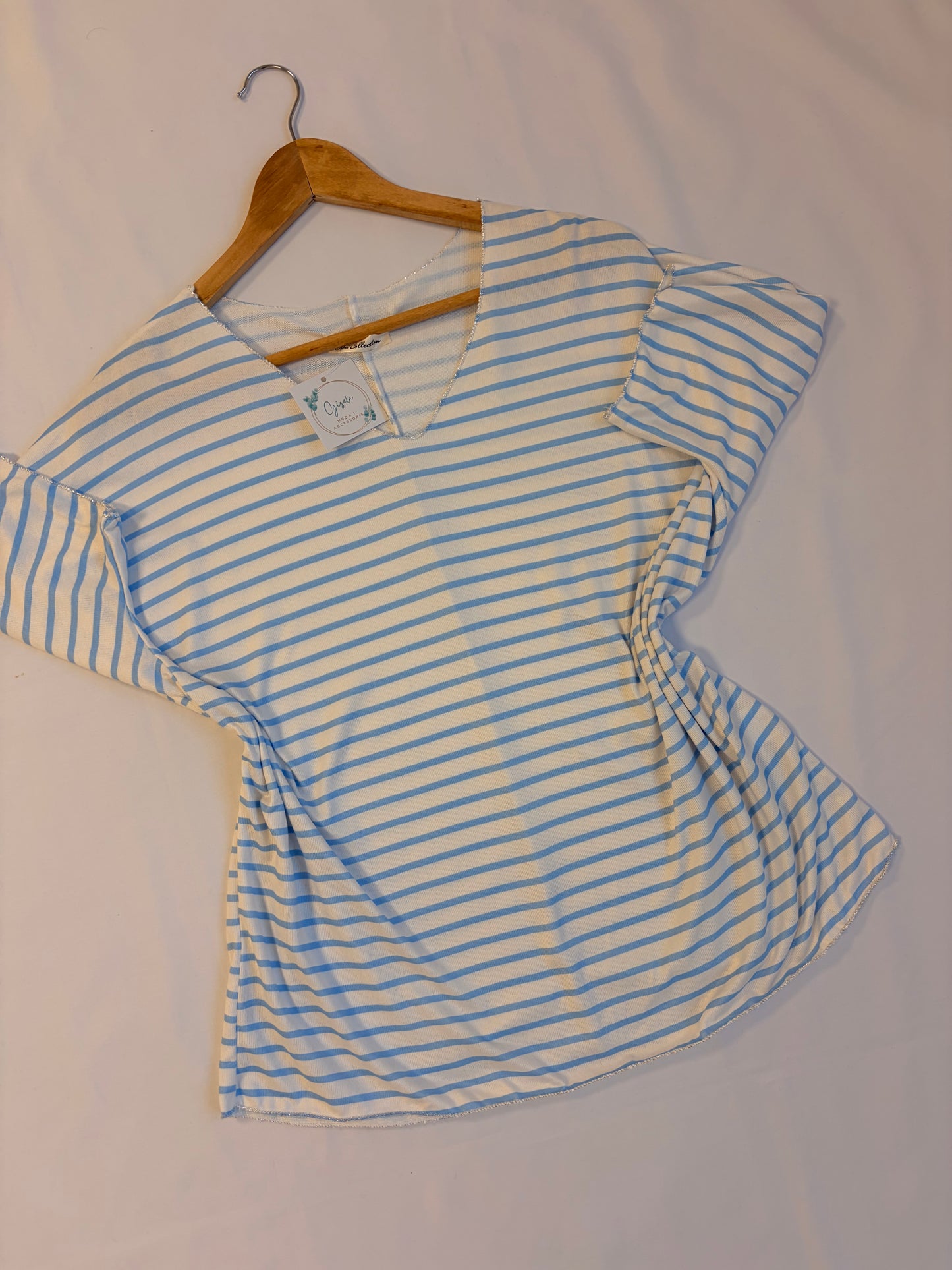 Camiseta navy curvy