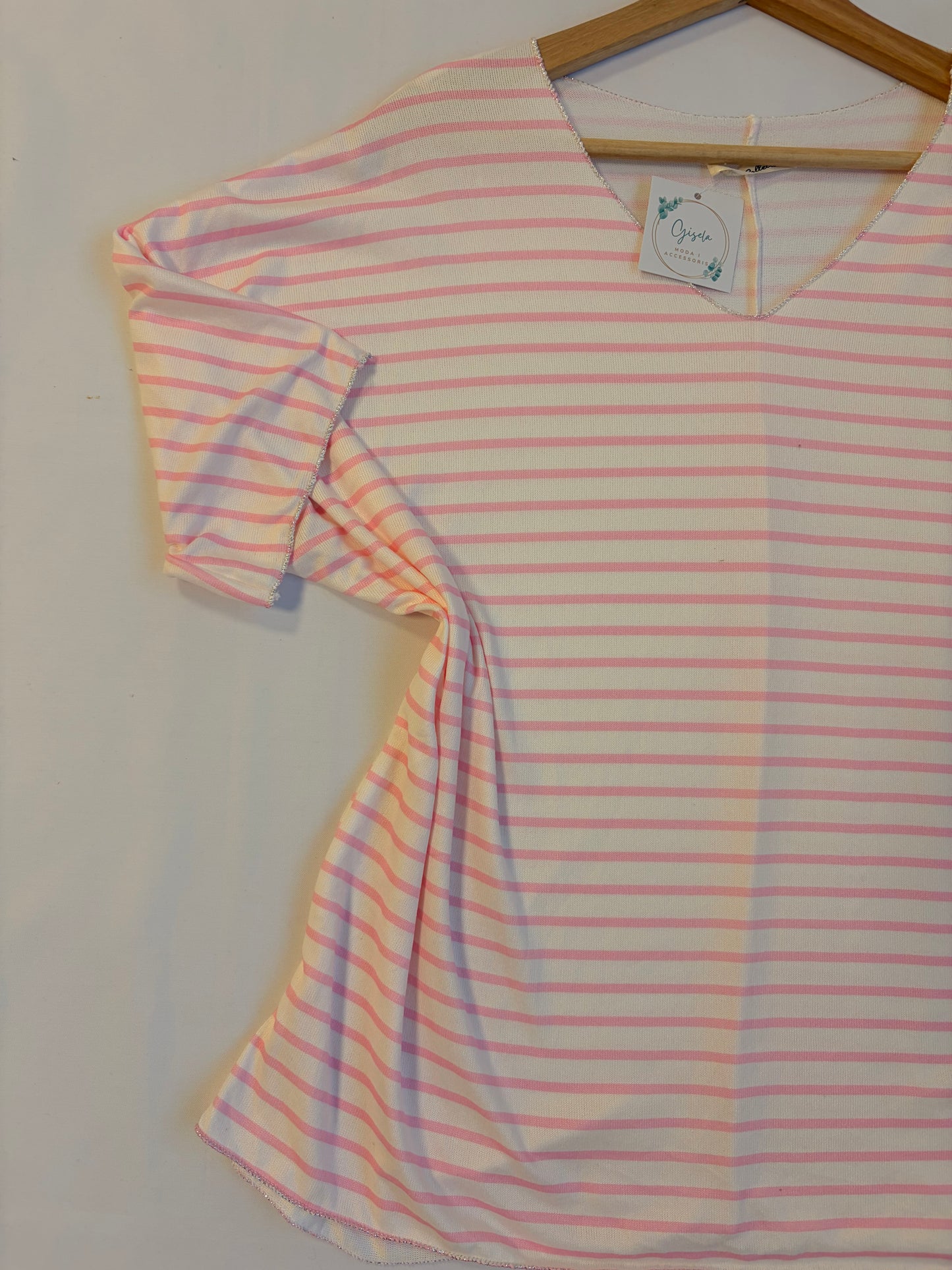 Camiseta navy curvy
