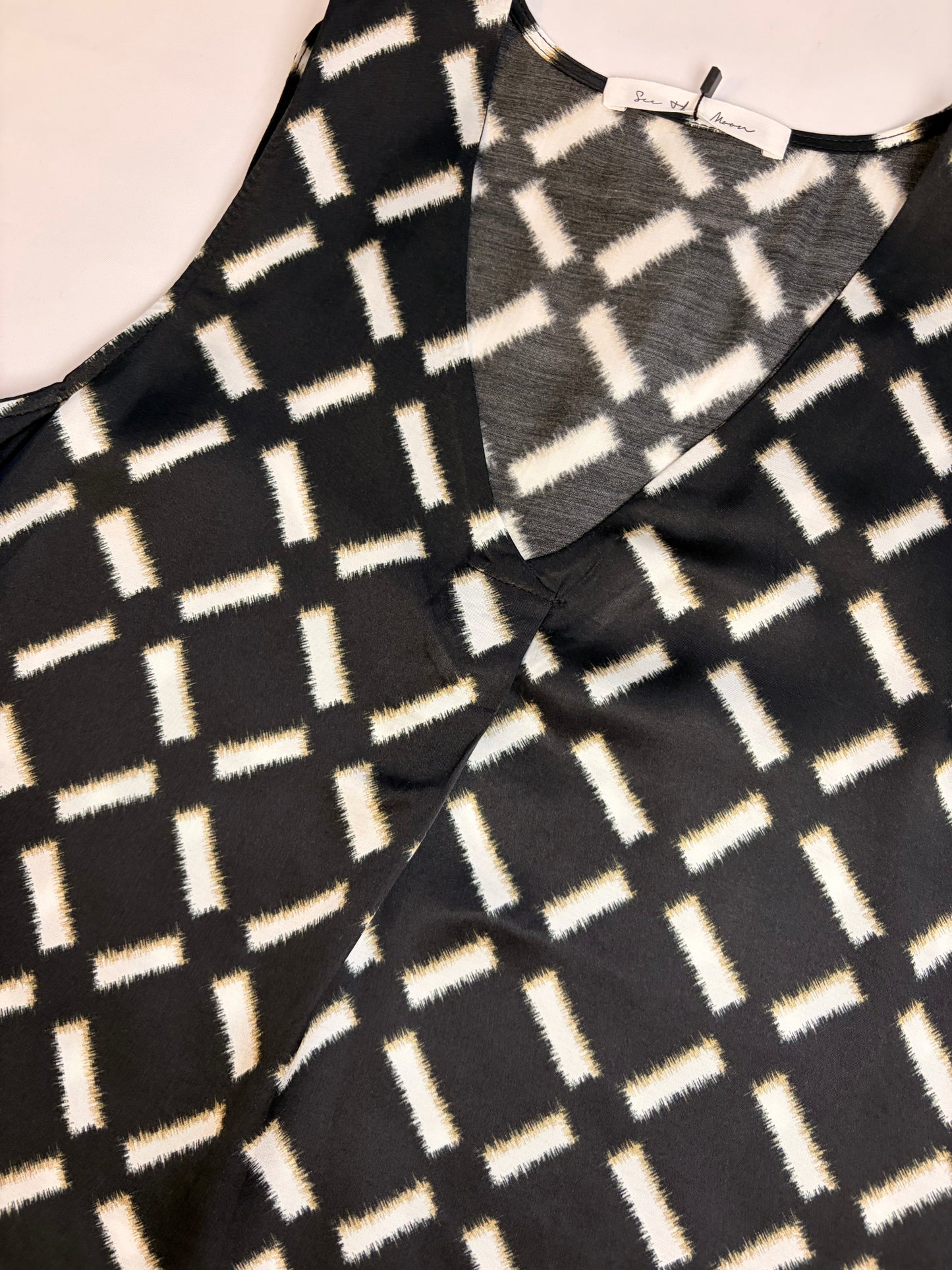 Blusa satén Costa Blanca