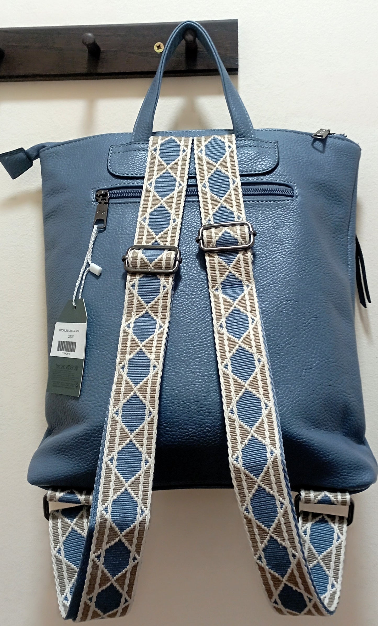 Mochila grande -  azul