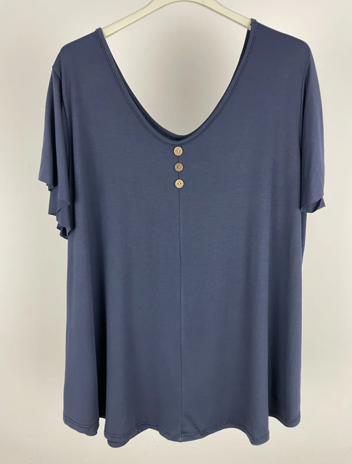 Camiseta curvy 3 botones