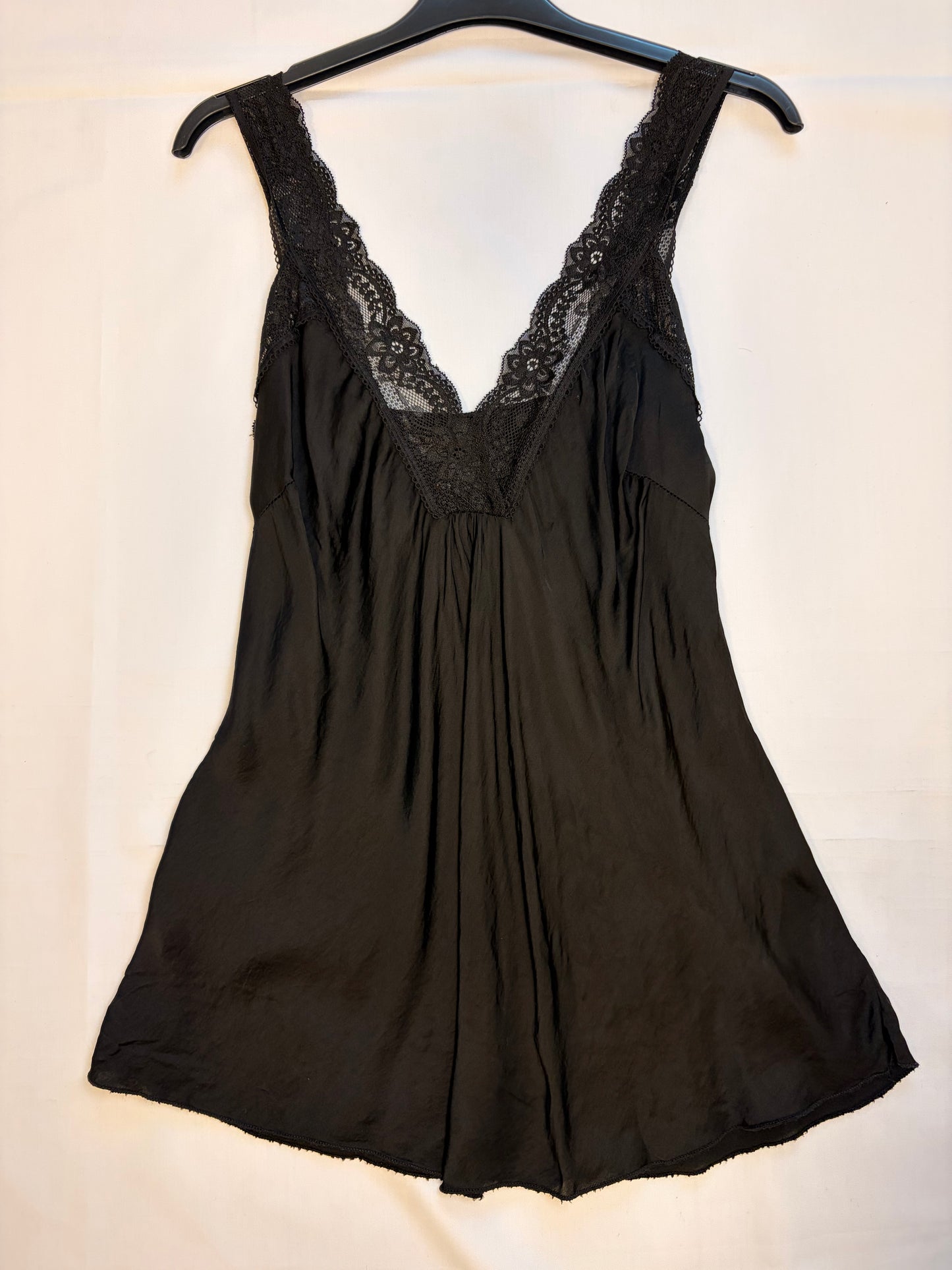 Blusa lencera satinada