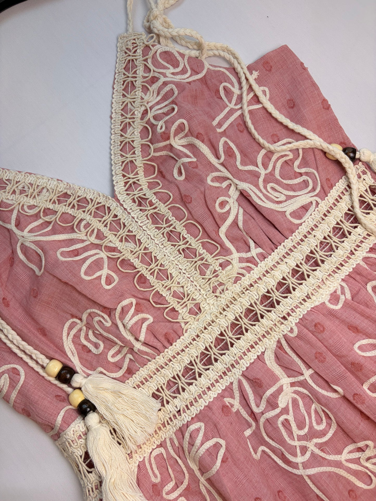 Vestido bordado Romántico