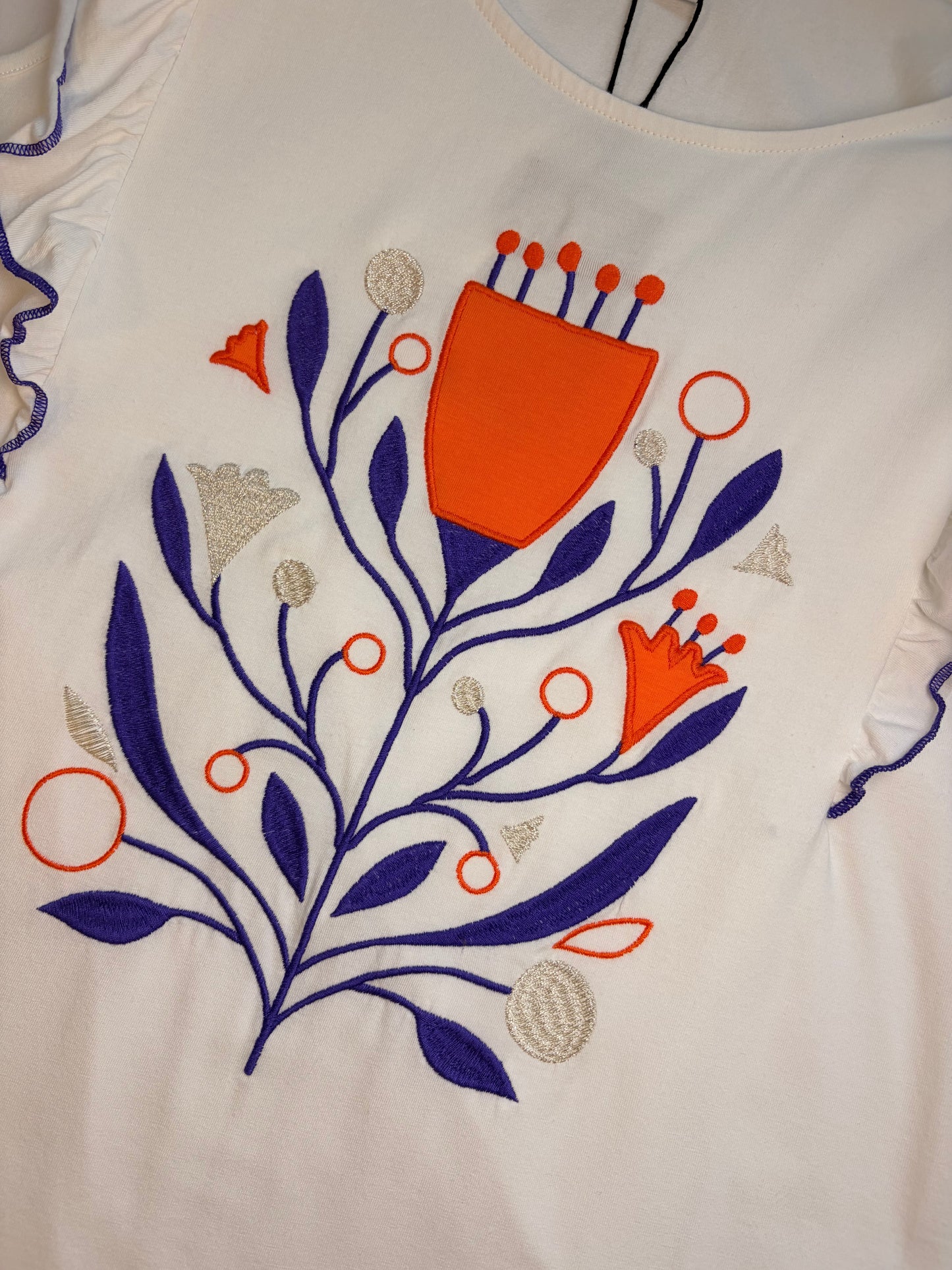 Camiseta bordado