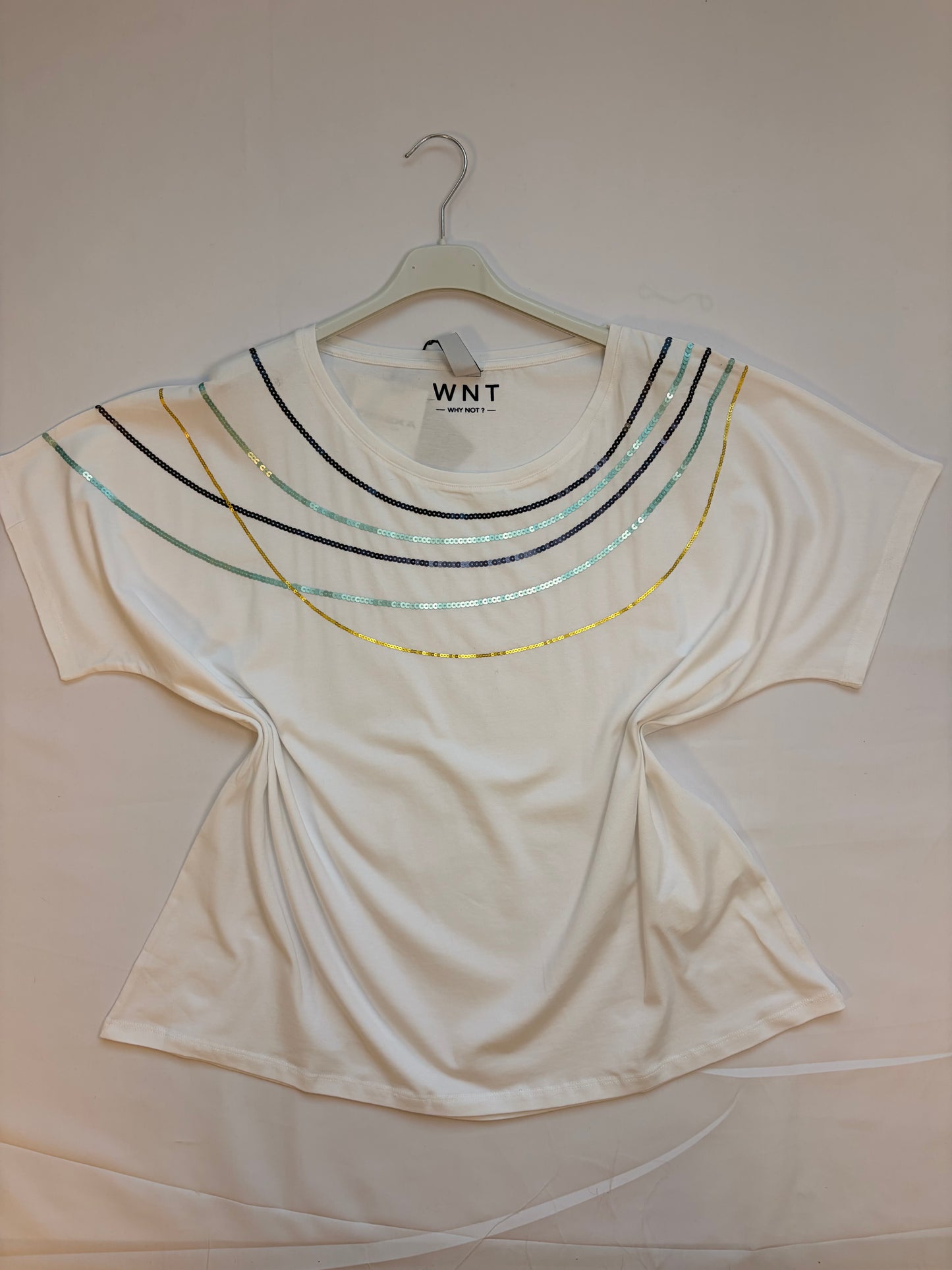 Camiseta curvy lentejuelas