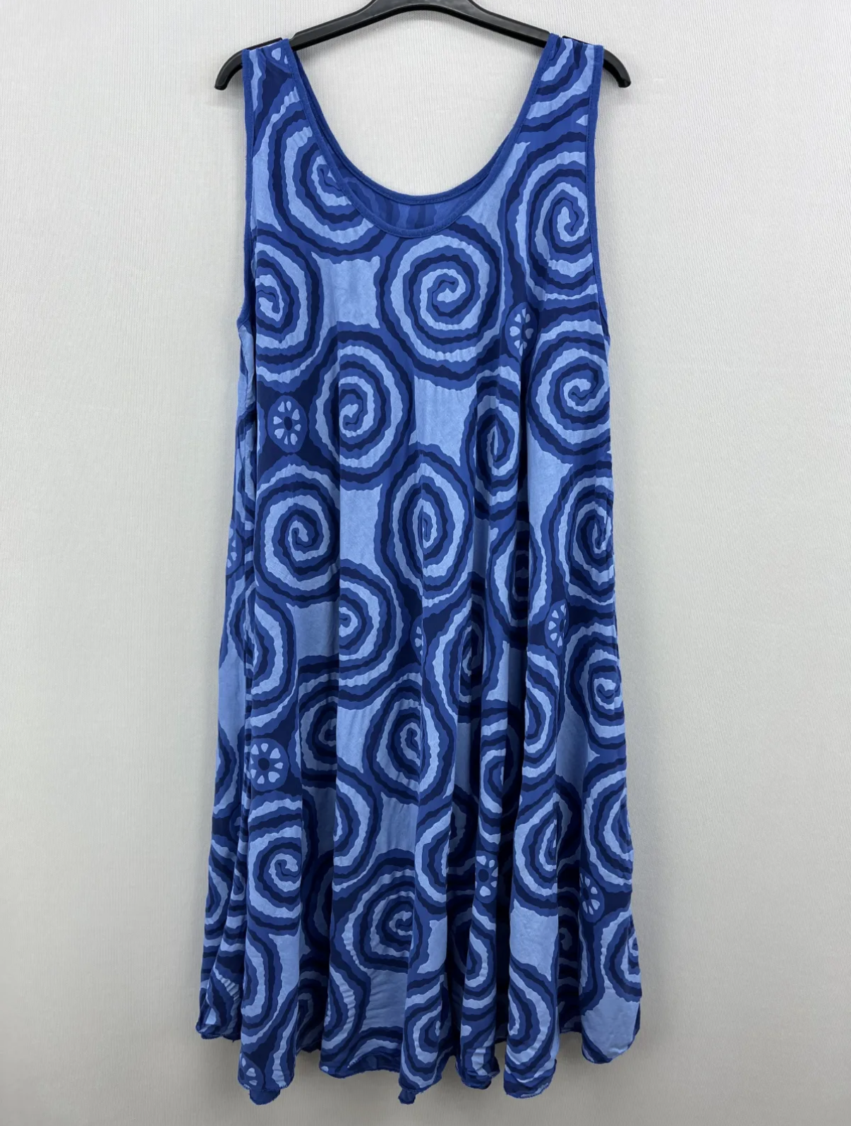 Vestido curvy sin mangas