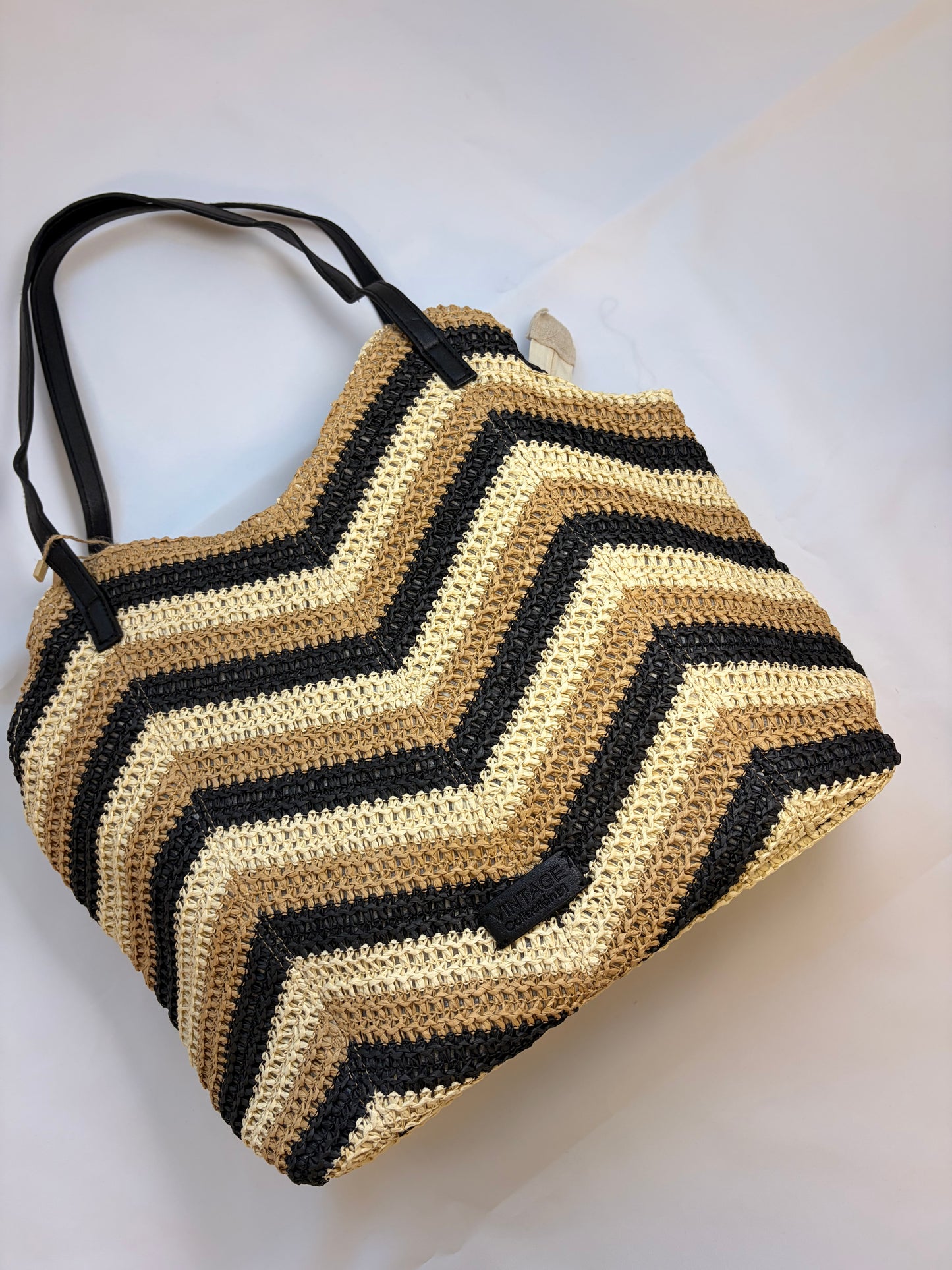Bolso shopper rafia