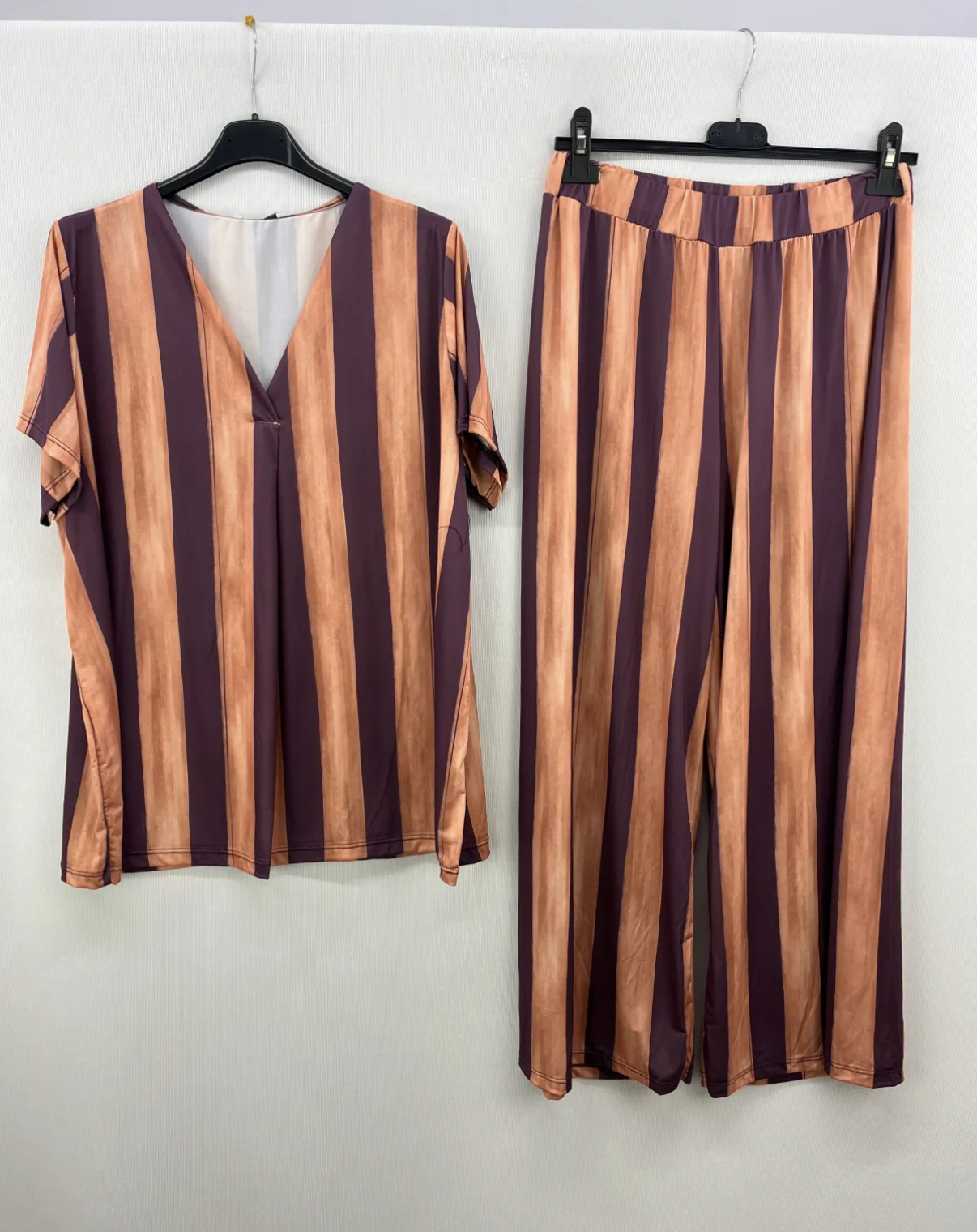 Blusa curvy Rayas