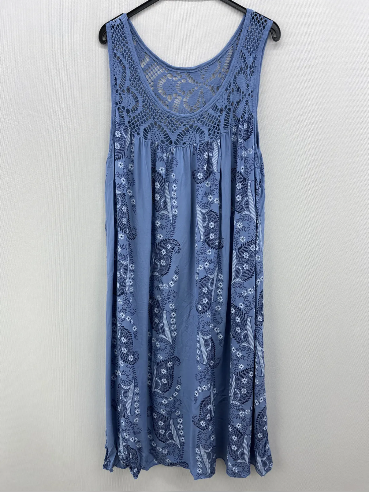 Vestido curvy calado
