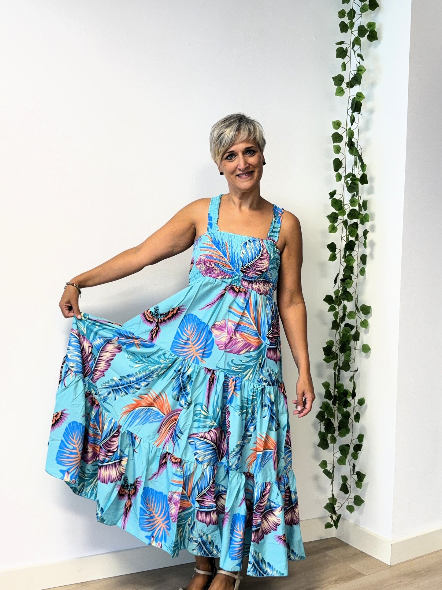 Vestido largo Bora