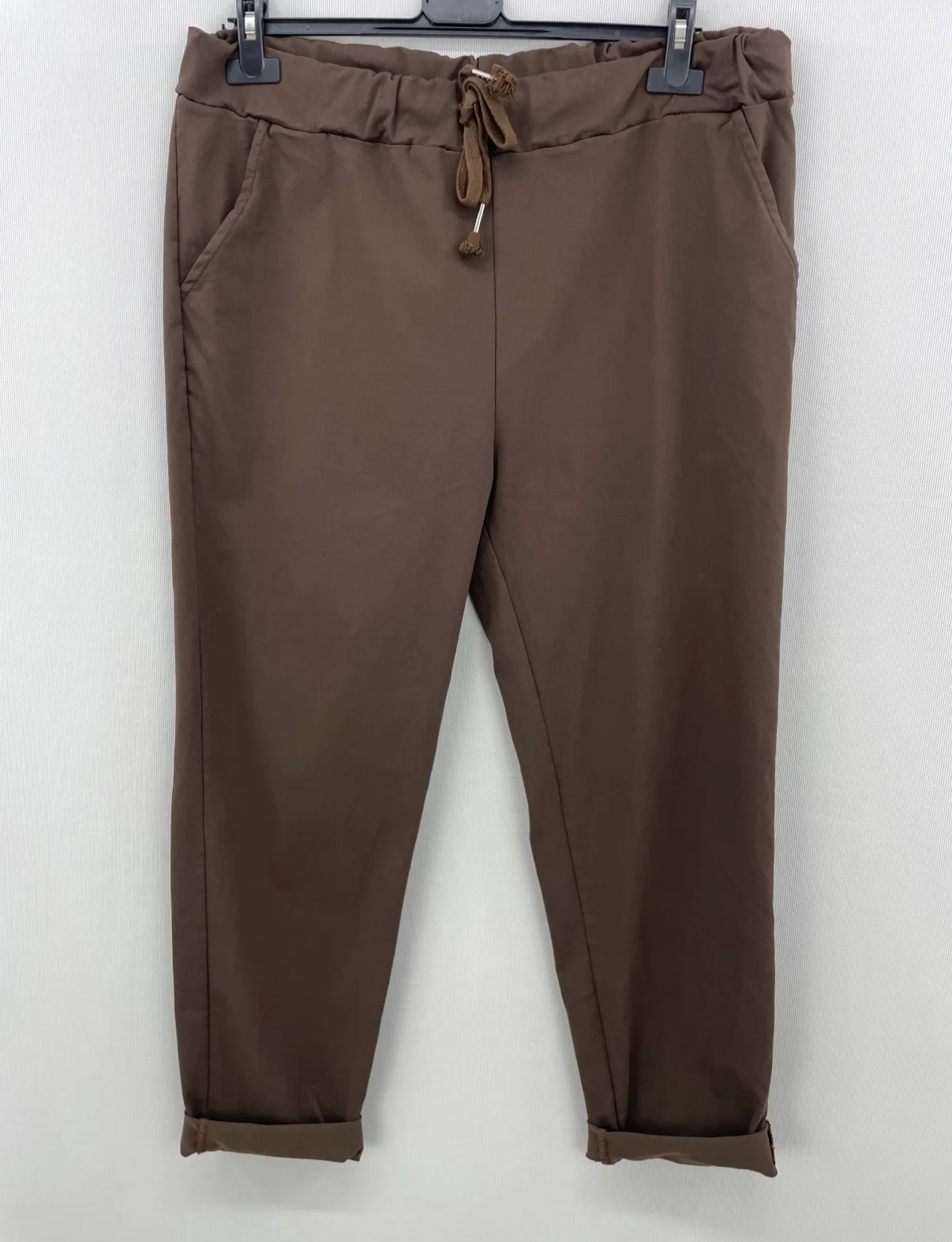 Jogger curvy - marrón