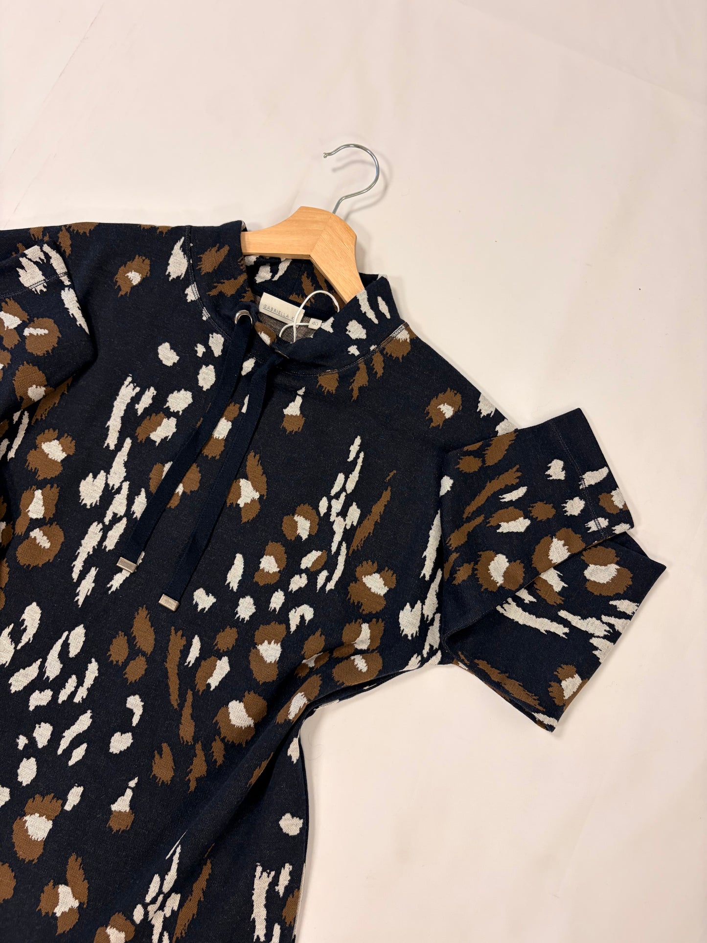 Sudadera manchas azul marino