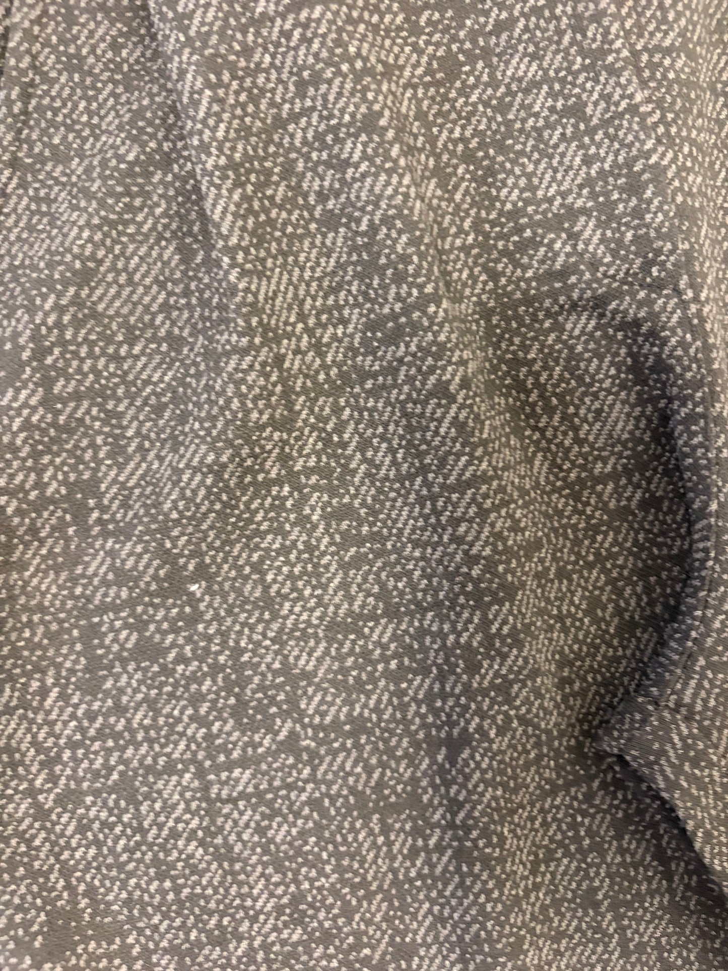 Pantalón jaspeado negro