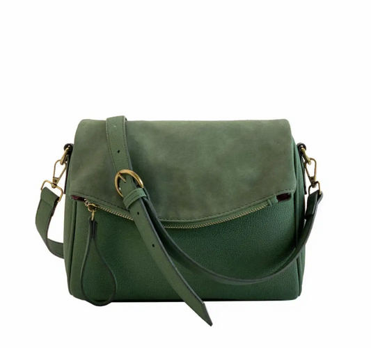 Bolso verde oscuro